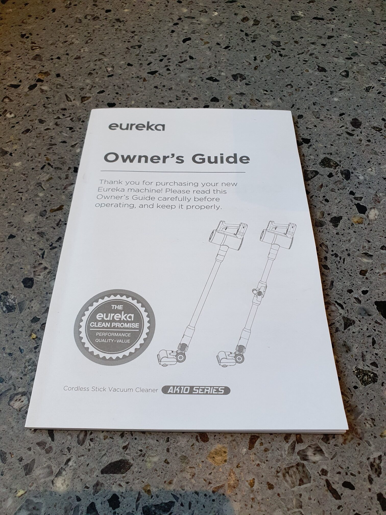 notice aspirateur eureka AK10