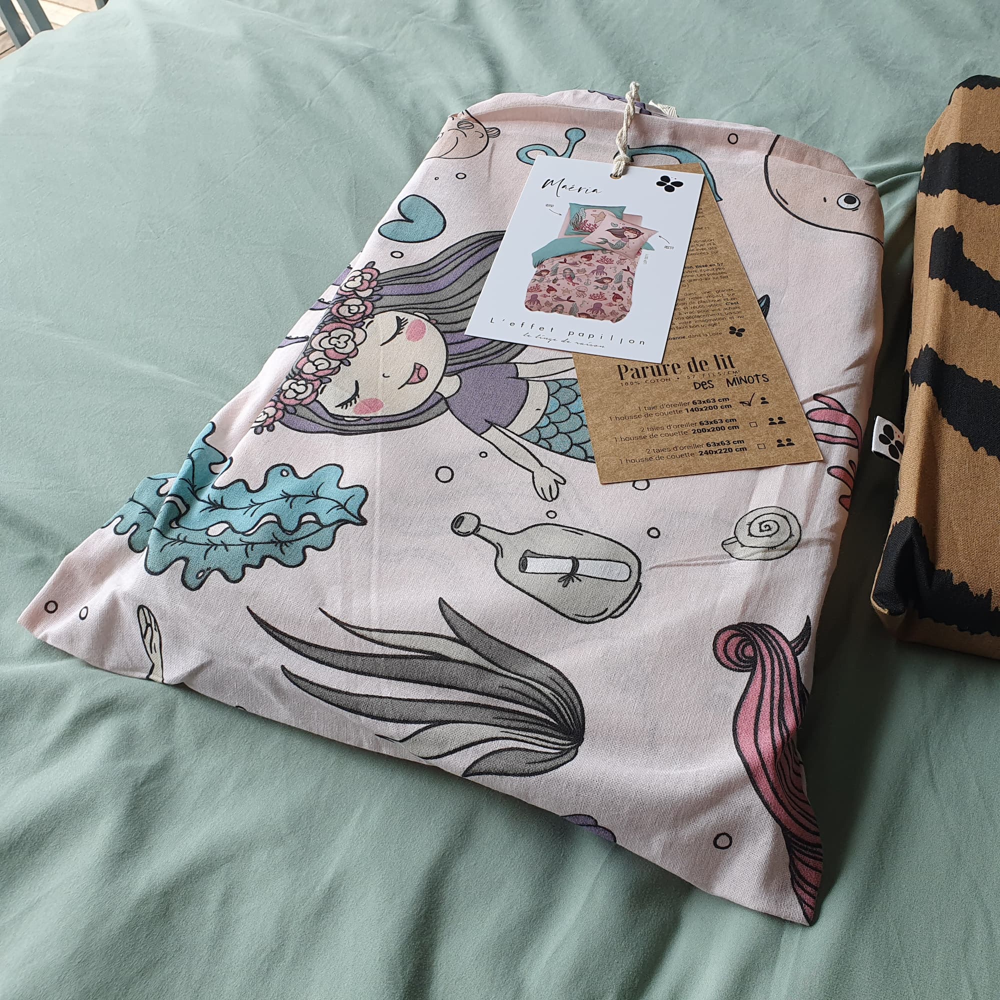 couette enfant fille la compagnie du blanc