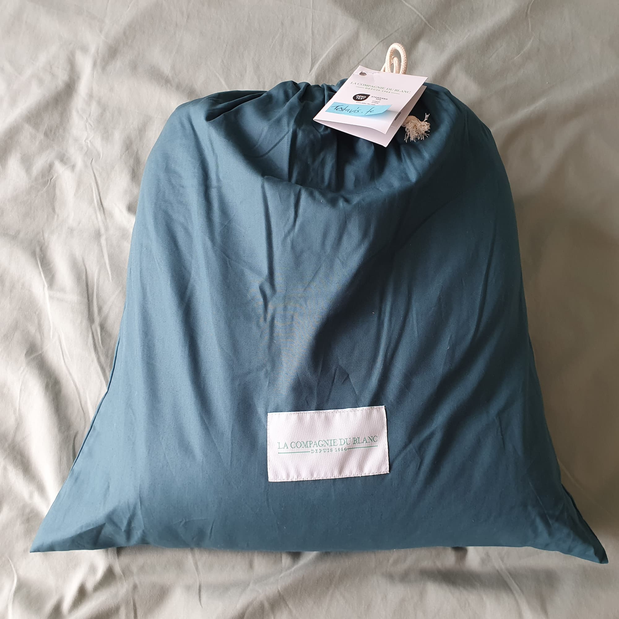 emballage peignoir la compagnie du blanc