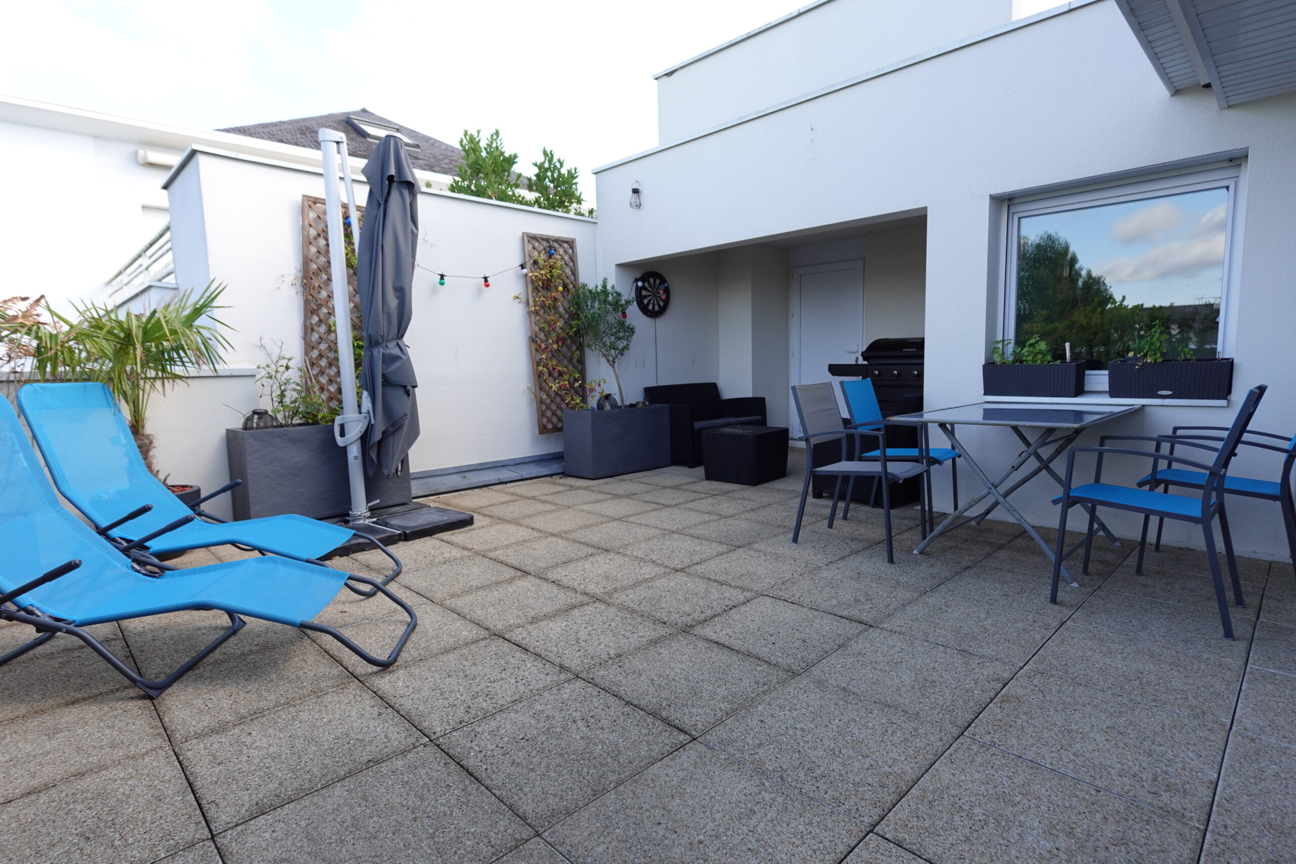 avant installation gazon synthétique Nortene