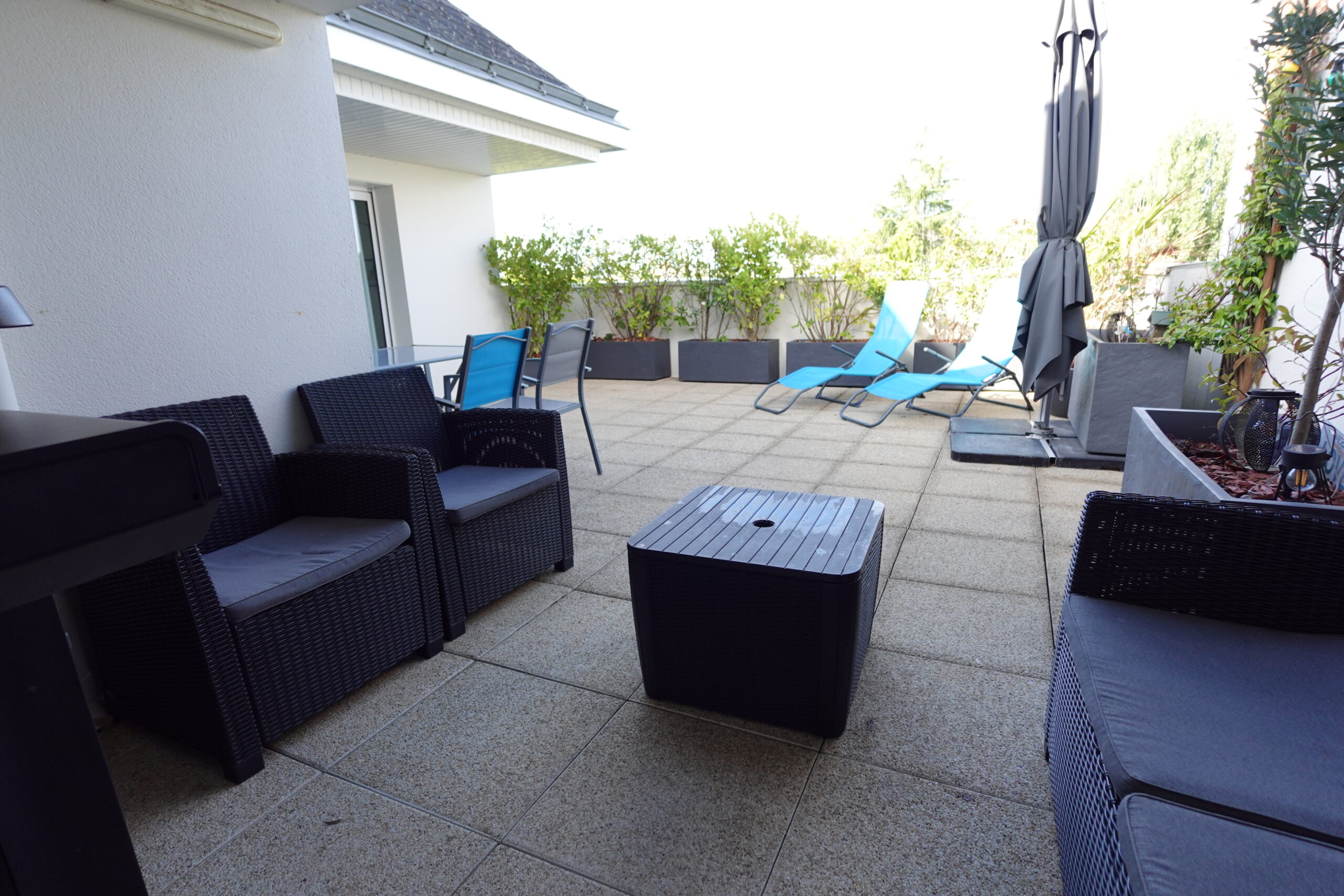 avant gazon synthétique Nortene