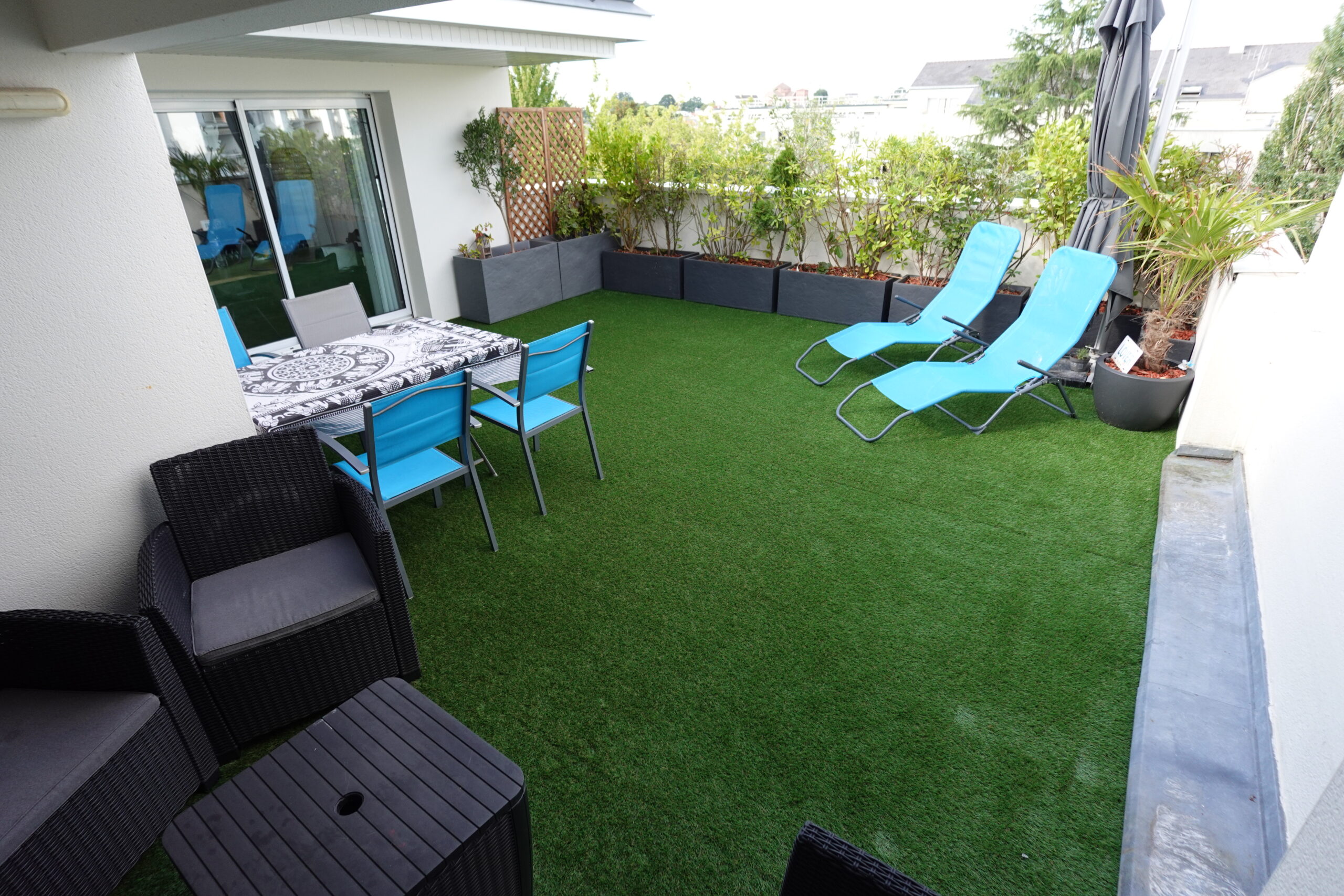 après gazon synthétique Nortene