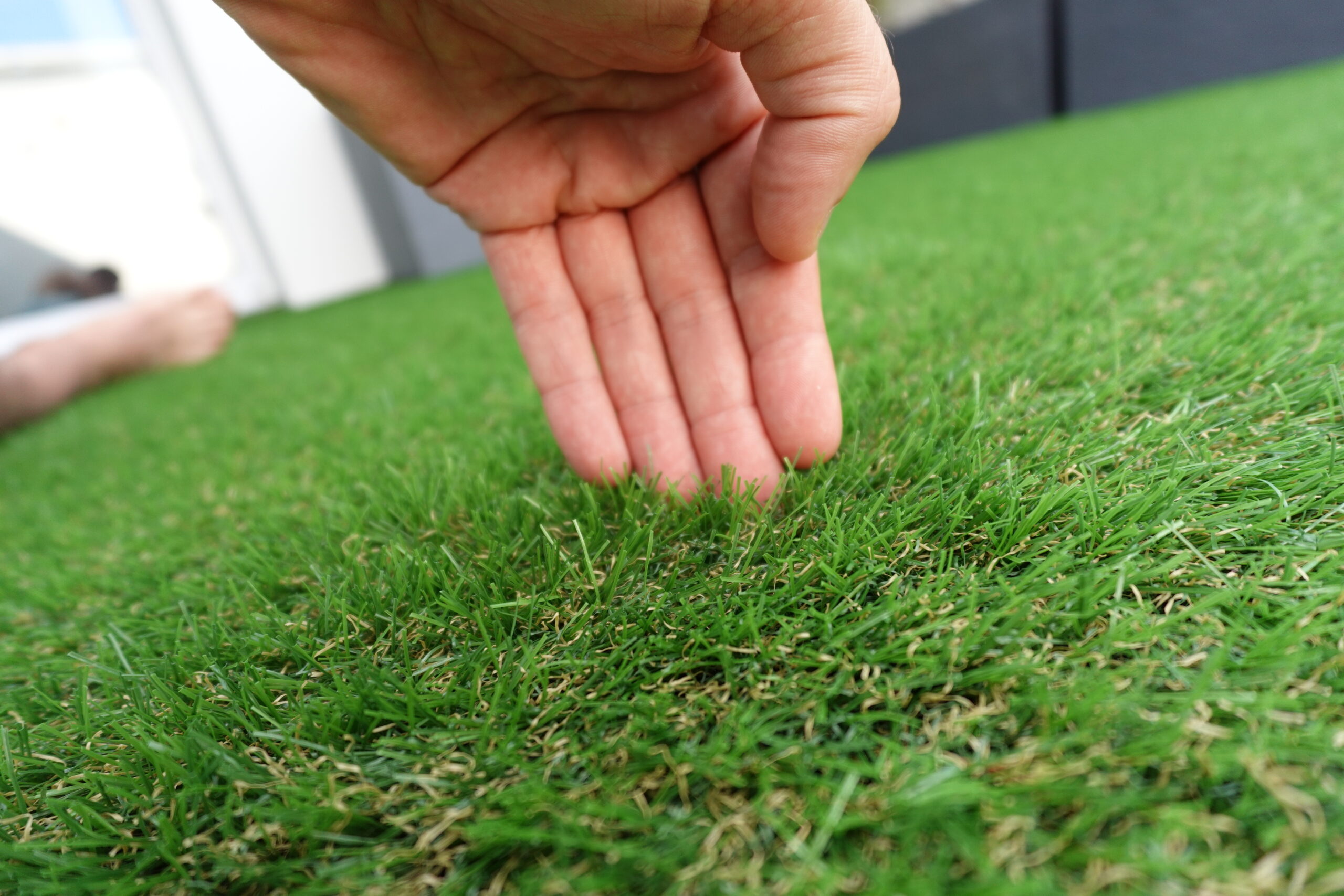 Densité du gazon synthétique Nortene.